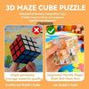 Interactive Ball Rolling Logic Cube Toy