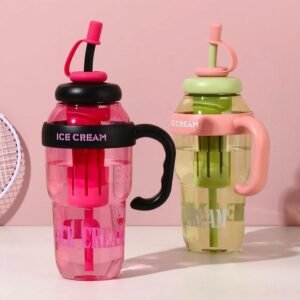 ekd 0001 ice cream bottle with straw