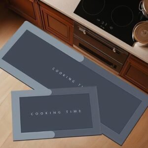 ekd 0020 2 pcs kitchen mat set