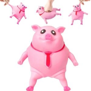 ekd 0024 pink squishy pig toy