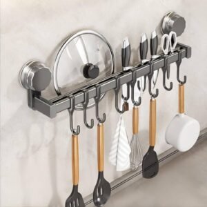 ekd 0037 8 hook wall mounted hook rack