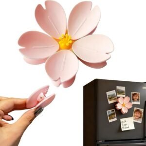 ekd 0072 flower magnetic fridge clip