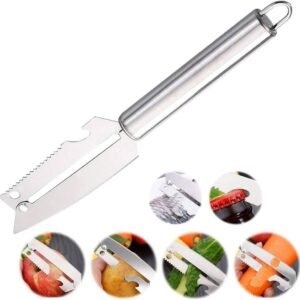 ekd 0074 5 in 1 stainless steel vegetable peeler