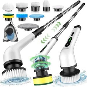 ekd 0084 9 in 1 cordless electric spin scrubber