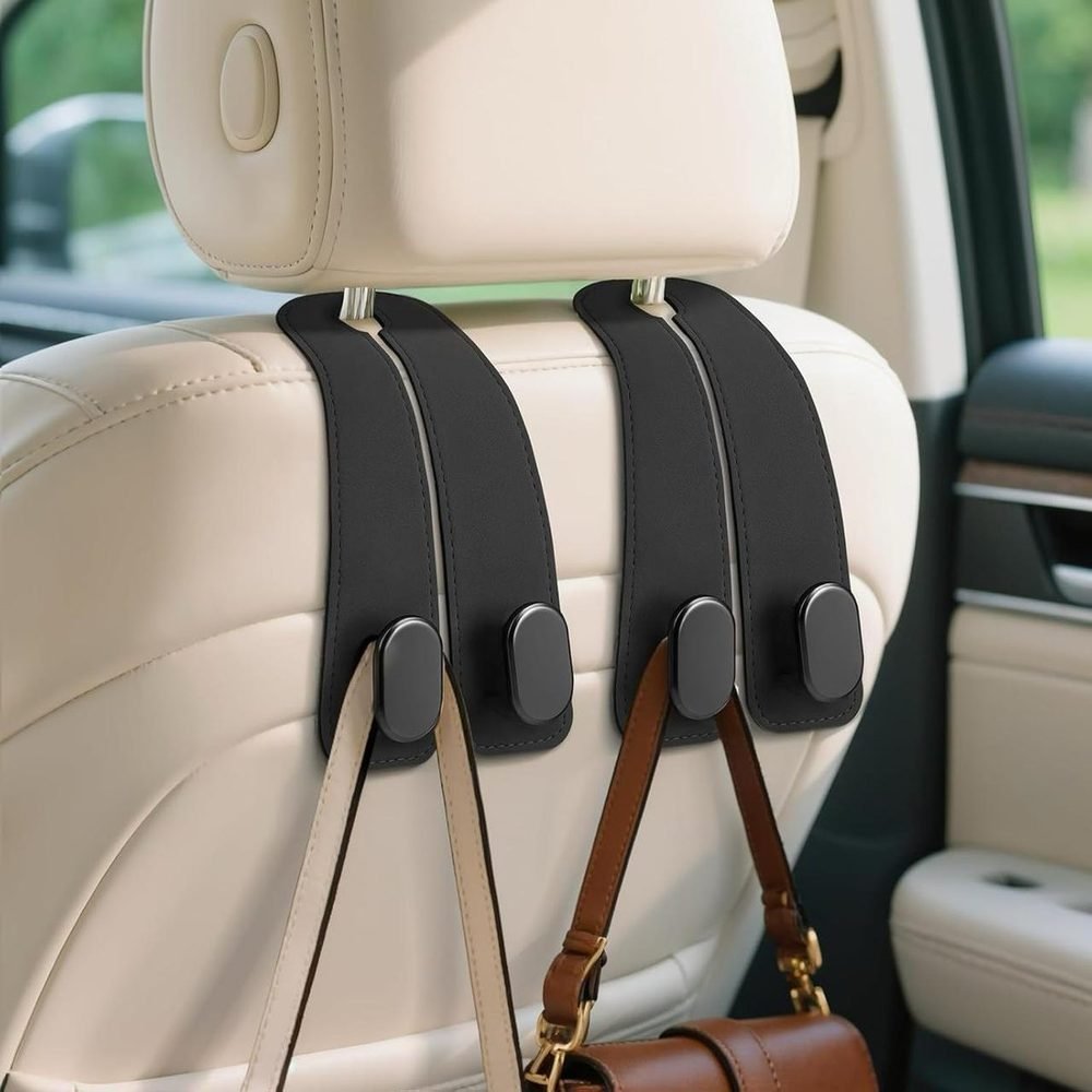 ekd 0103 leather car seat headrest hook 1 piece ekd 0103 leather car seat headrest hook 1 piece