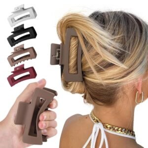 ekd 0108 silicone soft hair claw clip