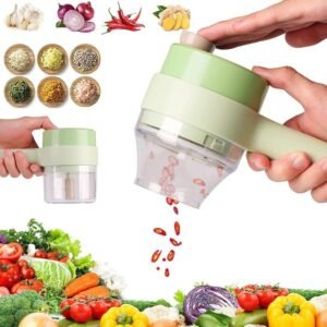 ekd 0127 4 in 1 handheld electric vegetable cutter