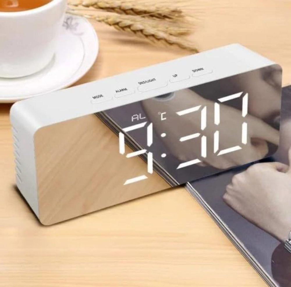 ekd 0140 digital led mirror alarm clock ekd 0140 digital led mirror alarm clock