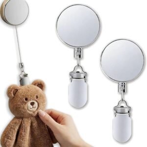 ekd 0204 stainless steel retractable dish towel holder clips