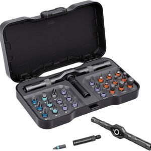 ekd 0225 24 in 1 t shape screwdriver set