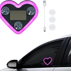 ekd 0229 heart shape car light