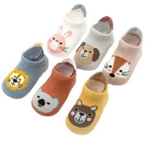 ekd 0273 baby anti slip socks set of 5