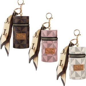 ekd 0282 mini leather keychain bag