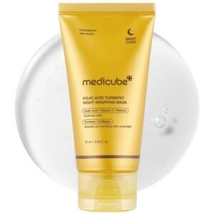 ekd 0319 kojic acid turmeric overnight wrapping peel off mask