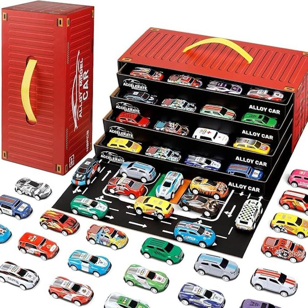 ekd 0326 48 piece pull back car set ekd 0326 48 piece pull back car set