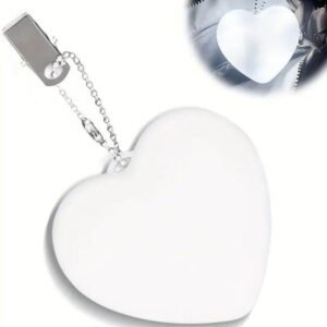 ekd 0334 heart shaped keychain light