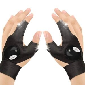 ekd 0338 led flashlight gloves 1 piece