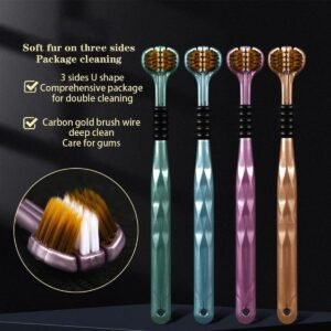 ekd 0400 3 sided toothbrush