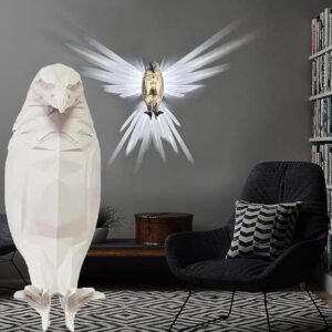 ekd 0413 3d eagle wall light