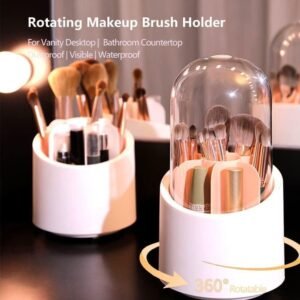 ekd 0467 360 rotating makeup brush holder