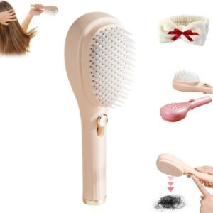ekd 0478 big size self cleaning hairbrush